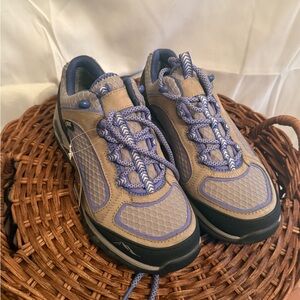 L.L. Bean Tan and Lavender Hiking Boots
